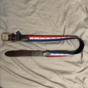 Vineyard vines canvas belt